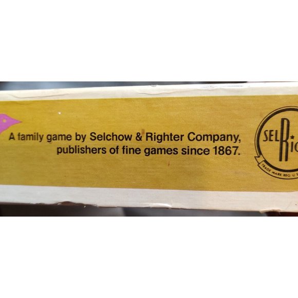 Vintage Backgammon Game Selchow & Righter 1975 Wood Pieces Complete w/o Booklet - Picture 11 of 15